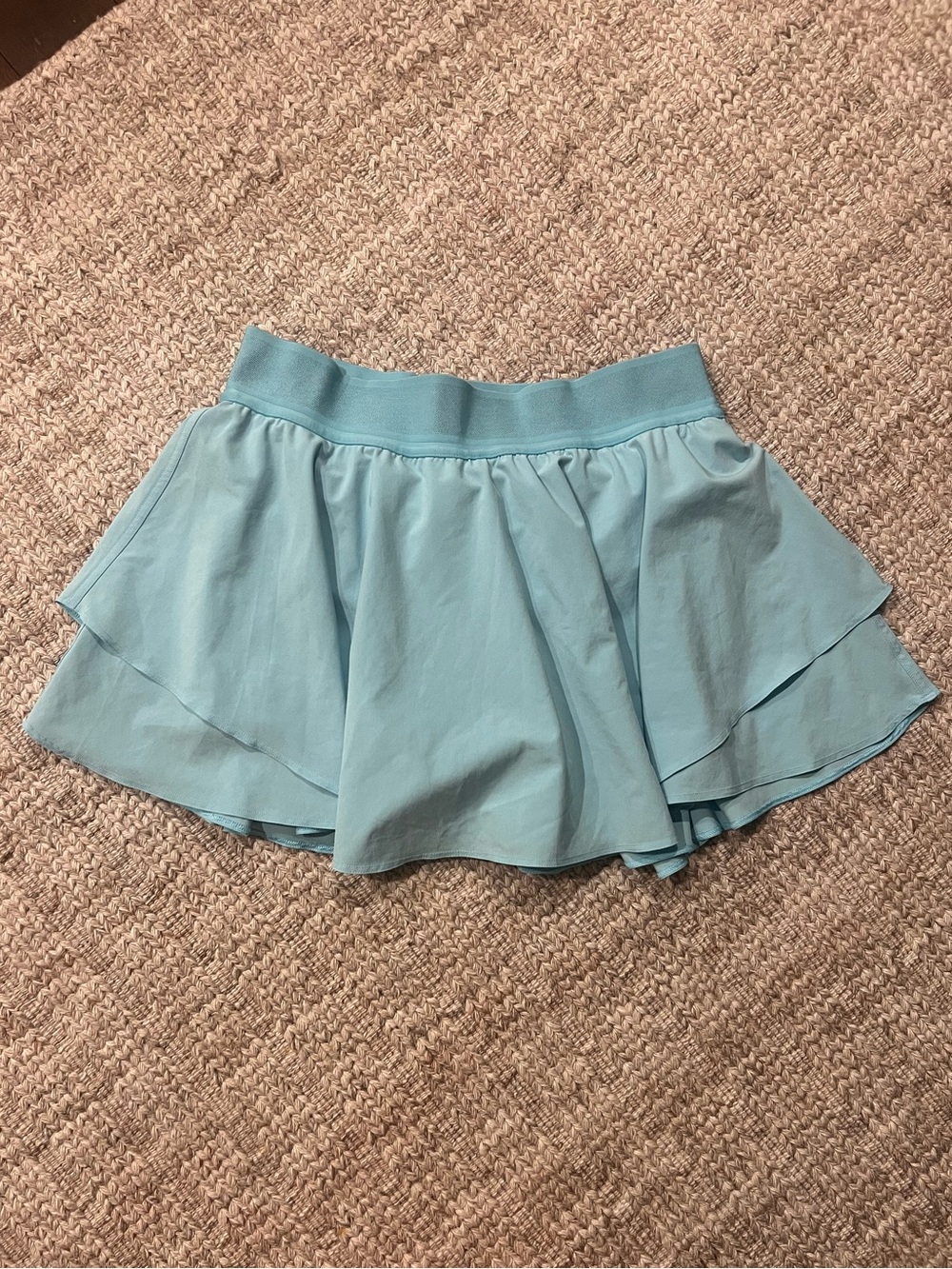 lululemon athletica Light Blue Layered Skater Skirt